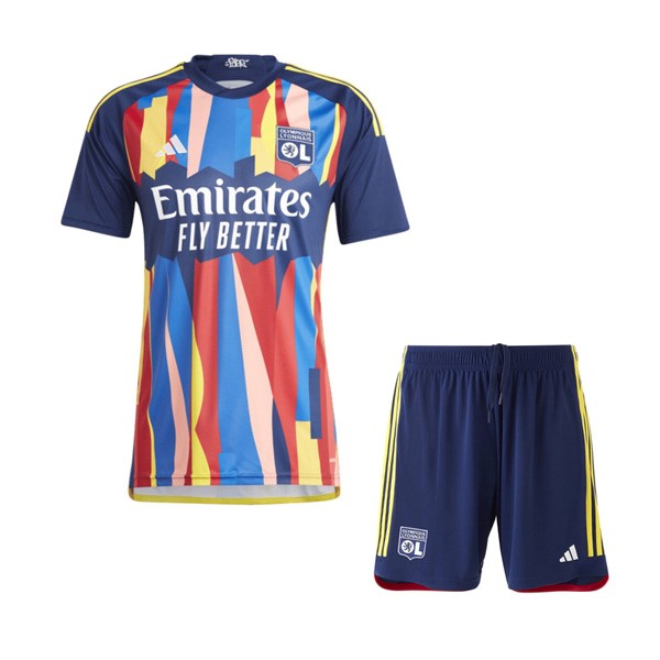 Camiseta Lyon Replica Tercera Ropa Niño 2023/24